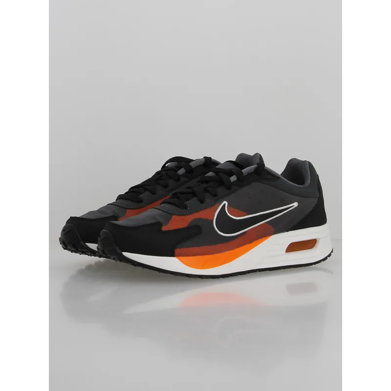 Air Max baskets solo se gris noir orange homme - Nike | wimod