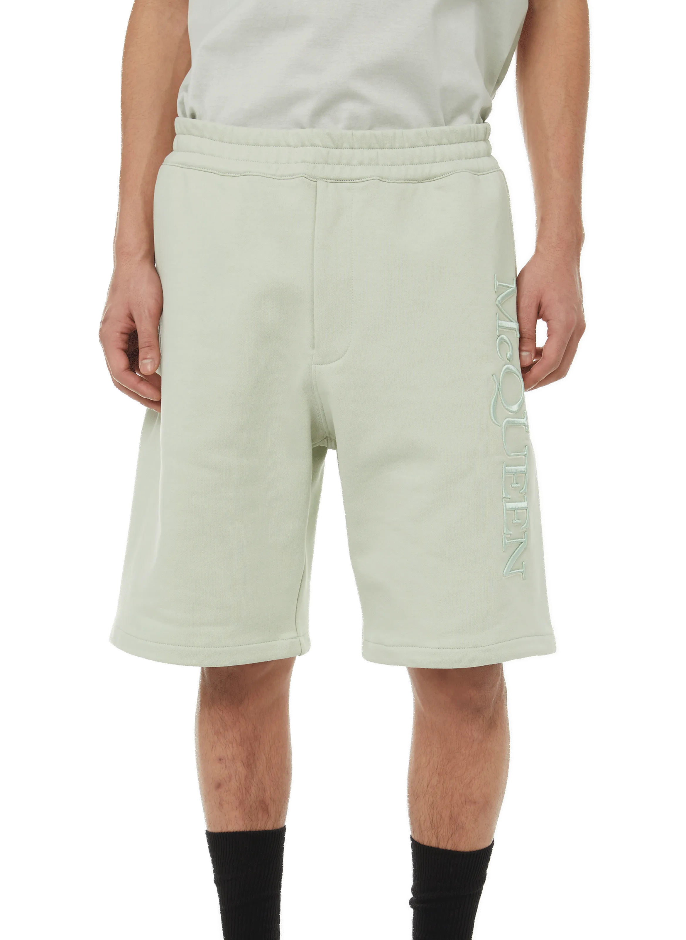 ALEXANDER MCQUEEN  Short de survêtement - Vert