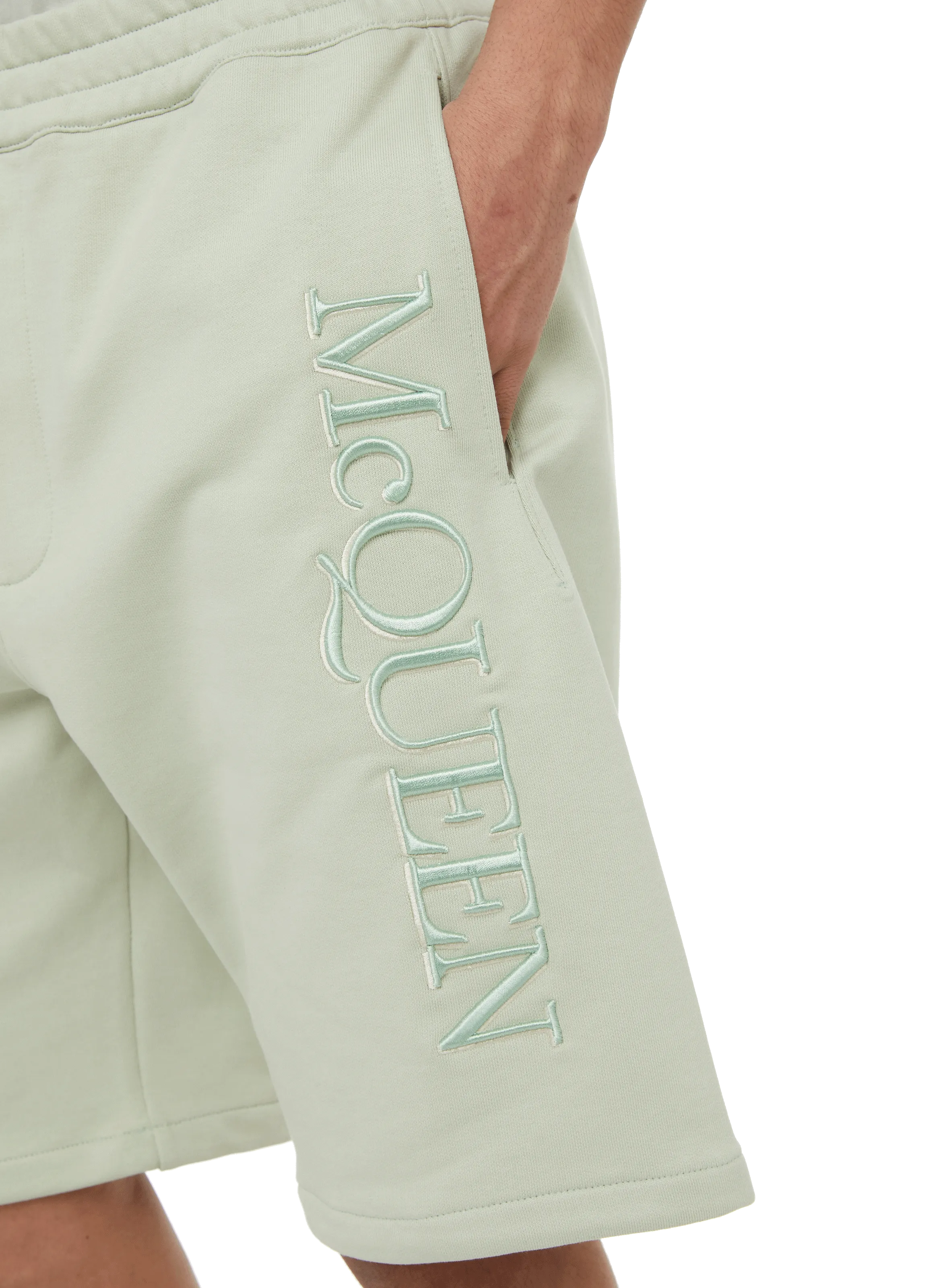 ALEXANDER MCQUEEN  Short de survêtement - Vert