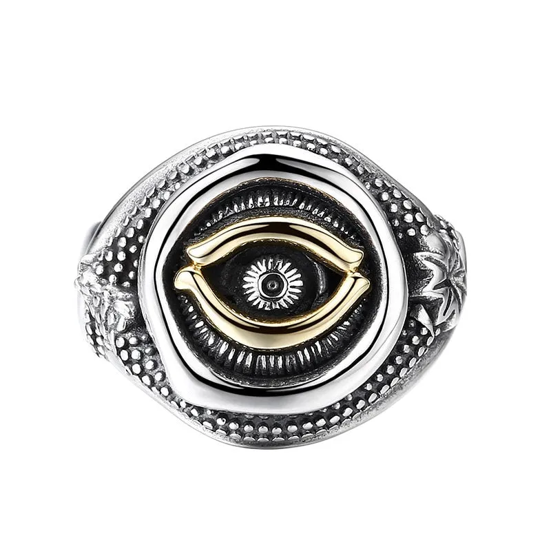 Bague Oeil  Argent - Unique