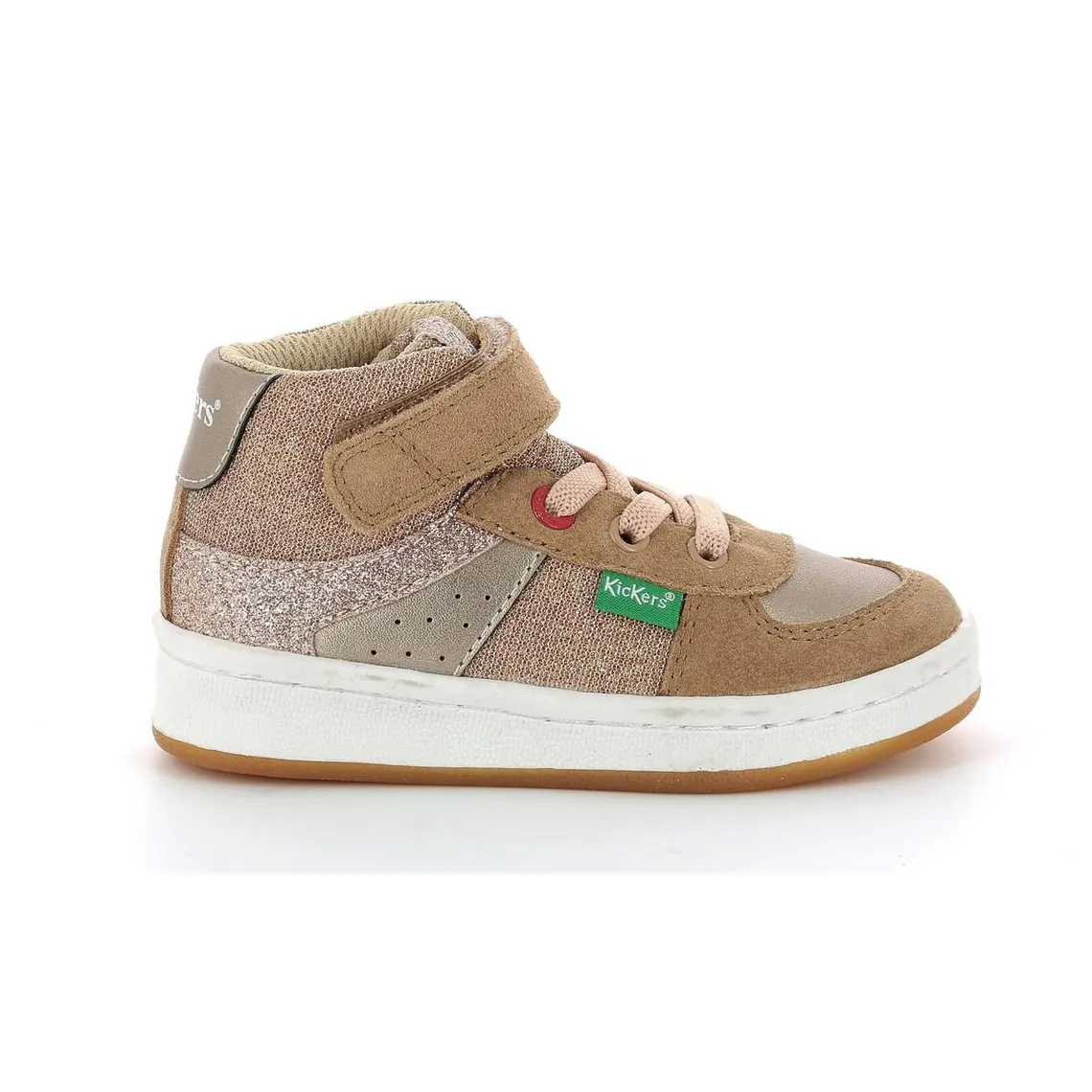 Baskets bébé BILBON BB MID Beige | 3 Suisses