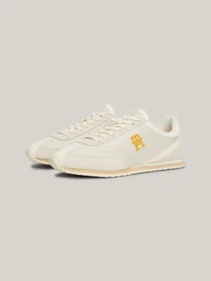 Baskets de running Heritage en daim | BEIGE | Tommy Hilfiger