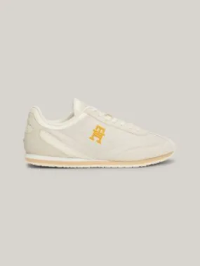 Baskets de running Heritage en daim | BEIGE | Tommy Hilfiger