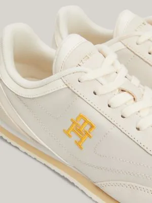 Baskets de running Heritage en daim | BEIGE | Tommy Hilfiger