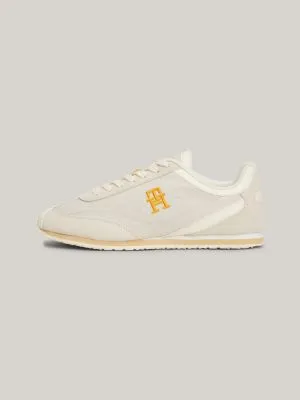 Baskets de running Heritage en daim | BEIGE | Tommy Hilfiger