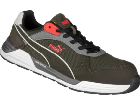 Baskets de sécurité Frontside S1P Puma kaki/grises