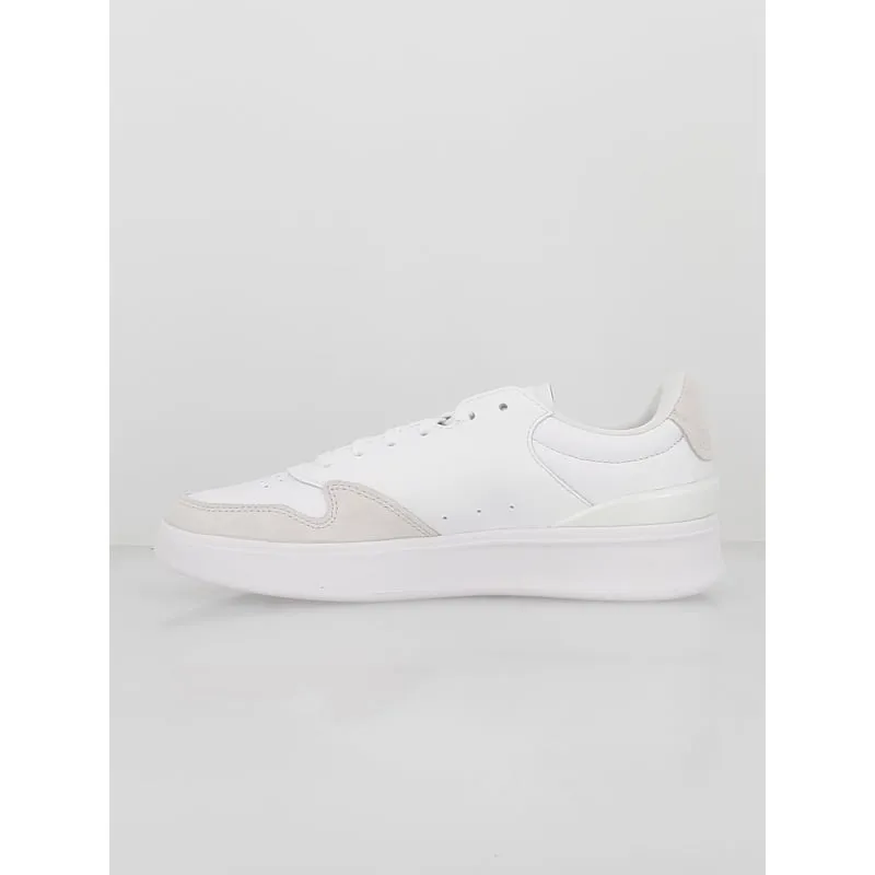 Baskets wns court classic blanc vert femme - Puma | wimod