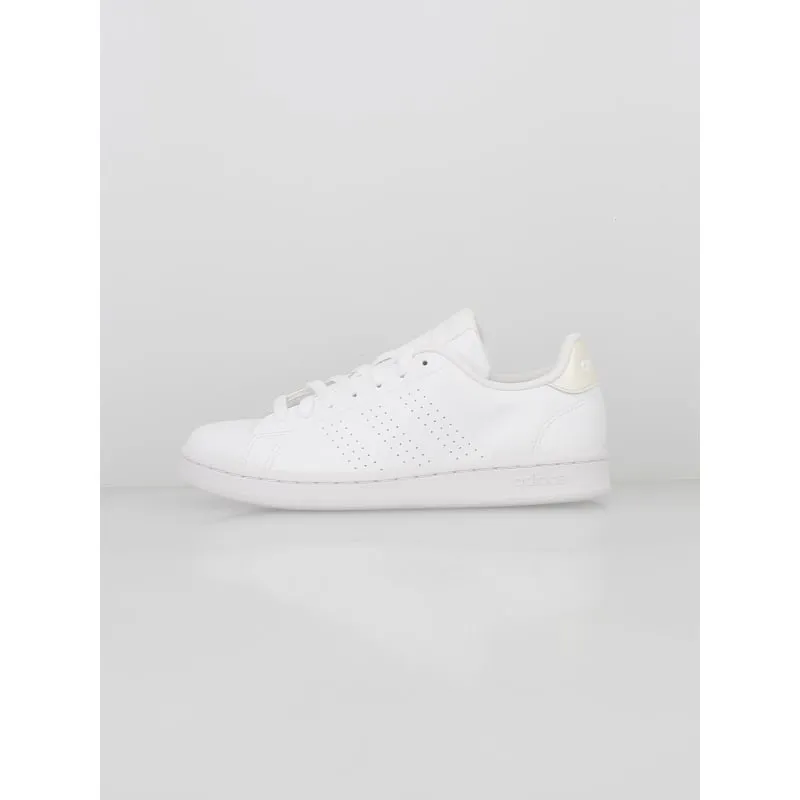 Baskets wns court classic blanc vert femme - Puma | wimod