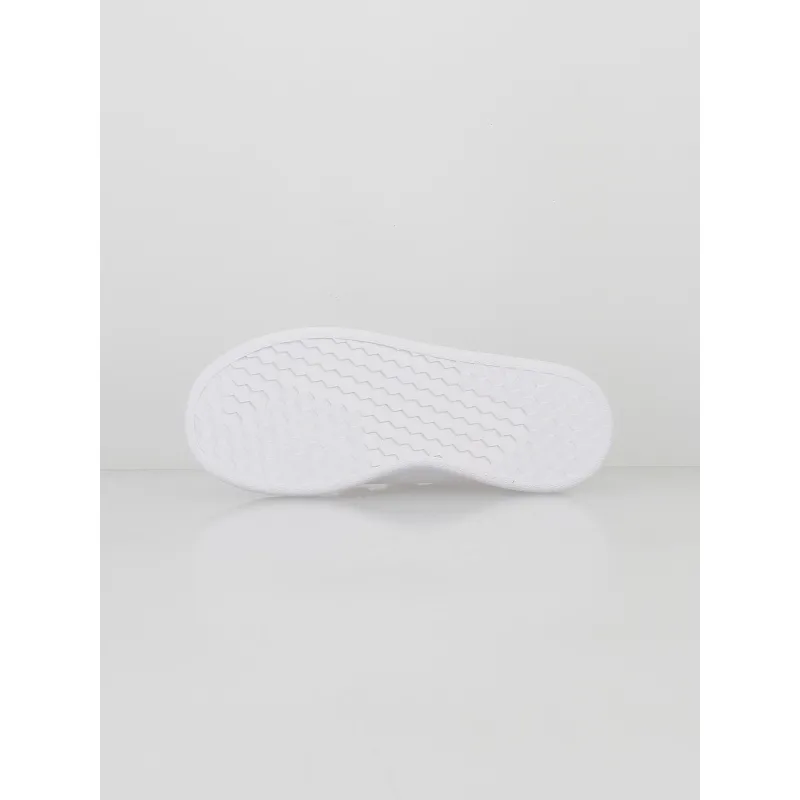 Baskets à scratch advantage blanc fille - Adidas | wimod