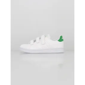 Baskets à scratch advantage blanc fille - Adidas | wimod