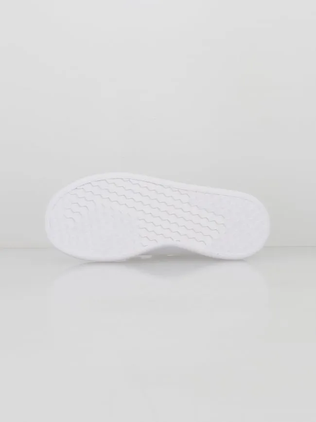 Baskets à scratch advantage blanc fille - Adidas | wimod