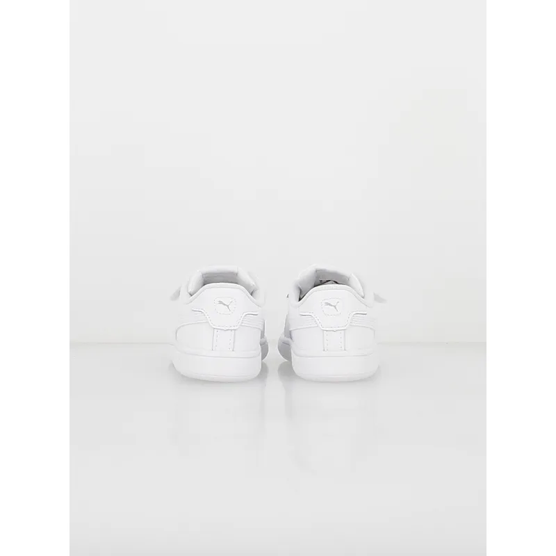 Baskets à scratch smash 3 blanc enfant - Puma | wimod