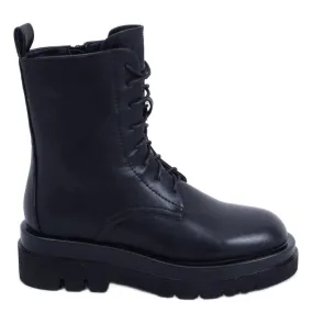 BM Bottes à semelles hautes West Black le noir