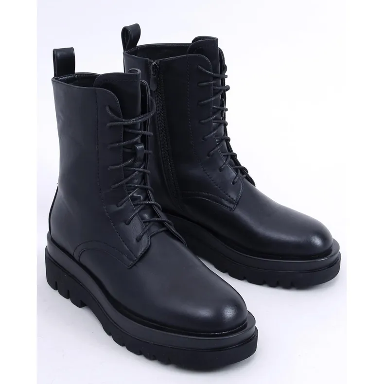 BM Bottes à semelles hautes West Black le noir