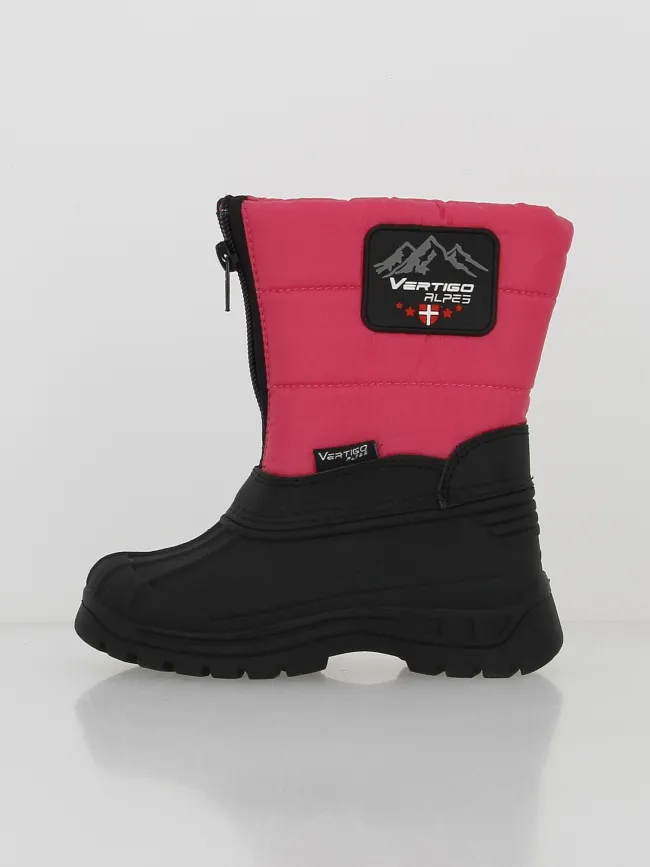 Bottes de neige oxford rose fille - Alpes Vertigo | wimod