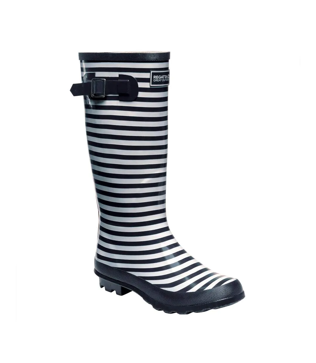 Bottes de pluie fairweather femme bleu marine/blanc Regatta