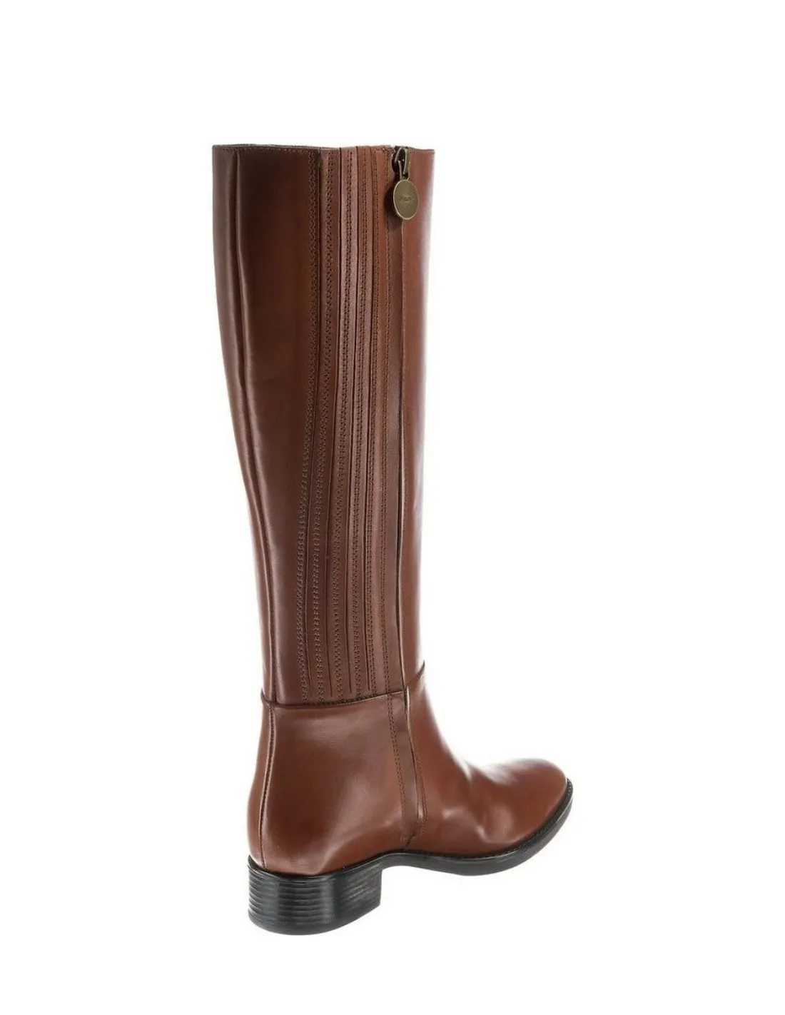 Bottes Geox Felicity ref 57652 en cuir c0013 marron