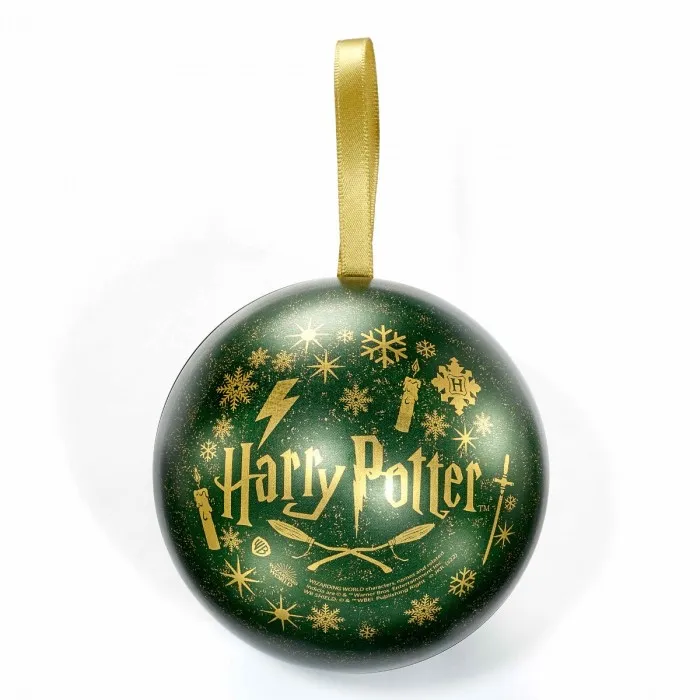 Boule de Noël et collier Serpentard - Harry Potter