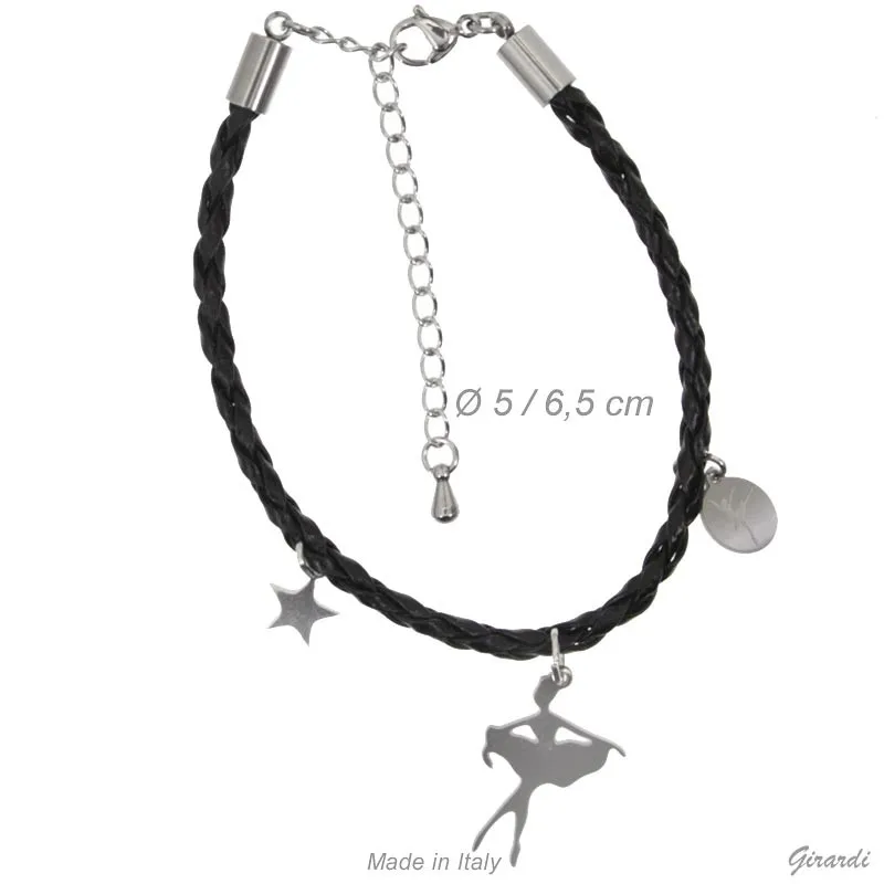 Bracelet charm danseuse