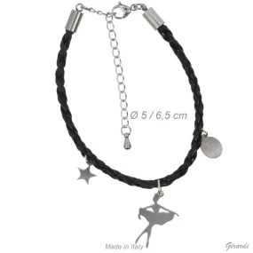 Bracelet charm danseuse