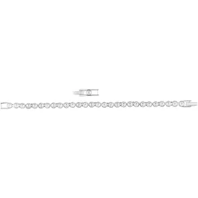 Bracelet Swarovski 1791305 - Bracelet Cristaux Argenté Femme | 3 Suisses