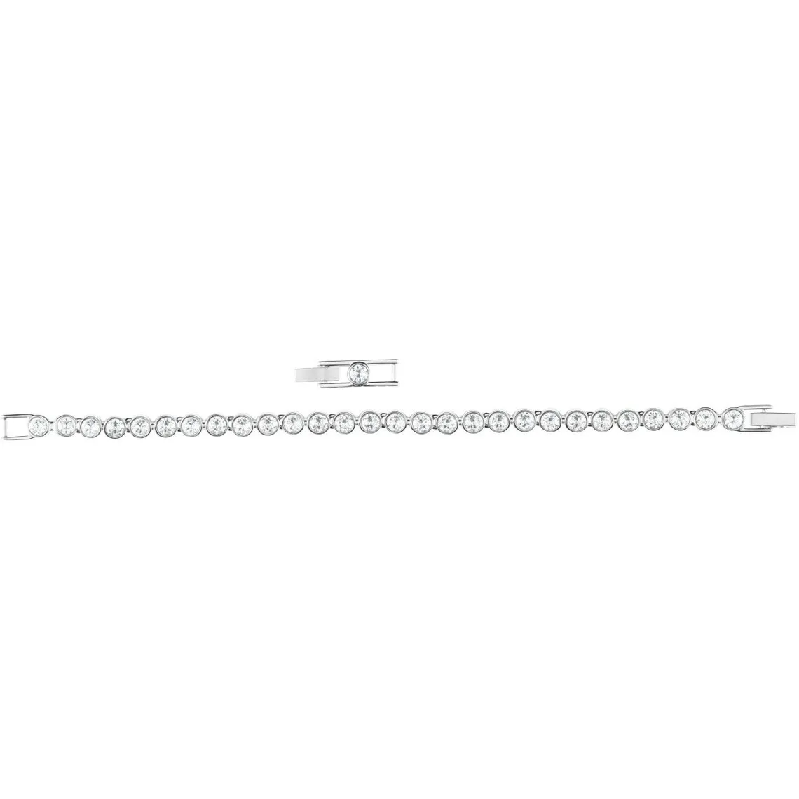 Bracelet Swarovski 1791305 - Bracelet Cristaux Argenté Femme | 3 Suisses