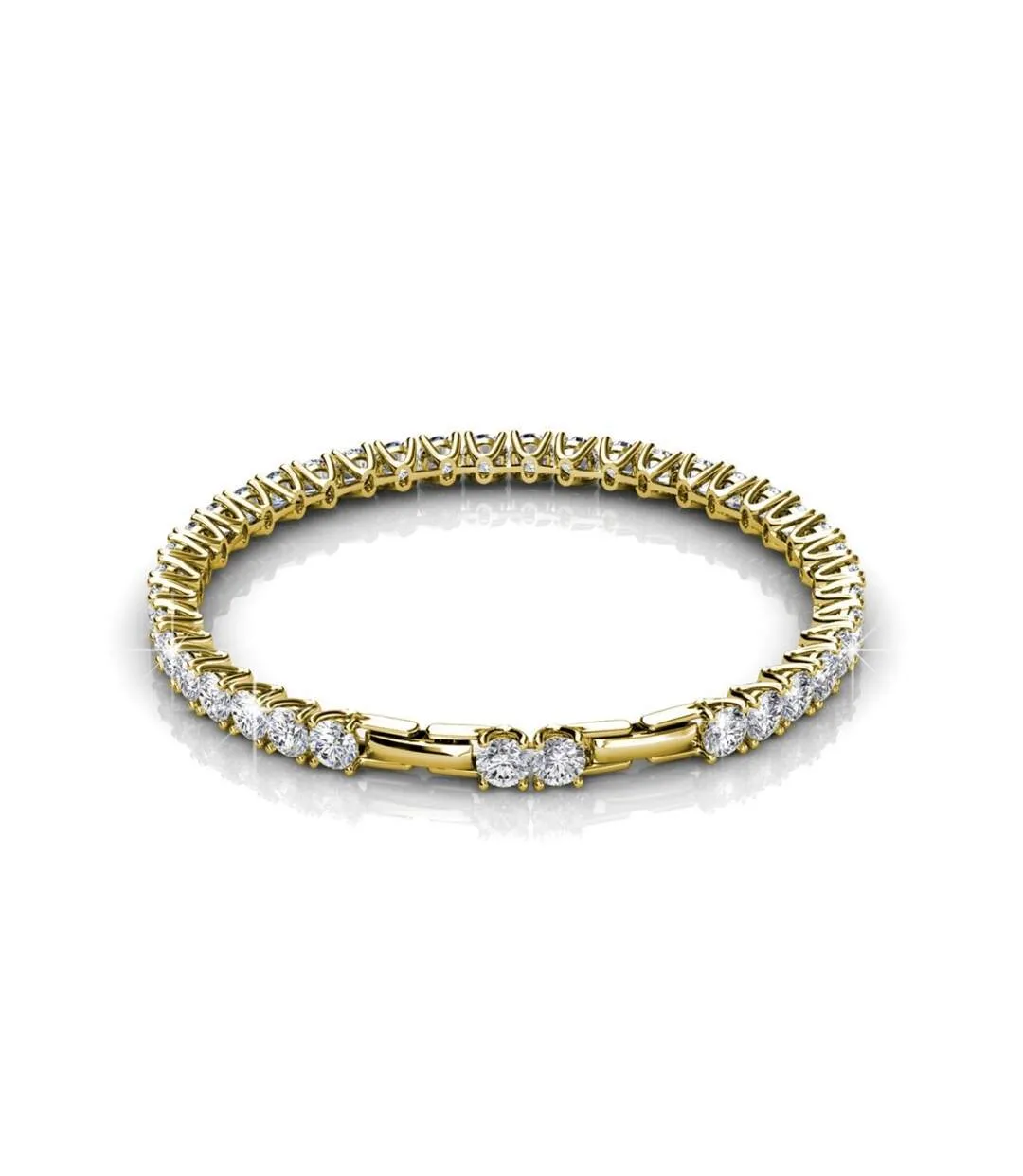 Bracelet Venus - Doré et Cristal