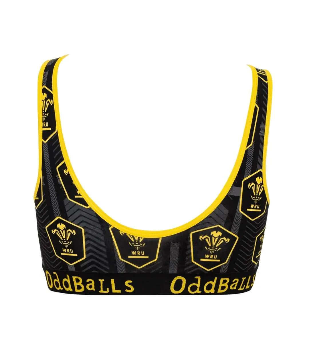 Brassière alternate femme noir / jaune OddBalls