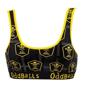 Brassière alternate femme noir / jaune OddBalls