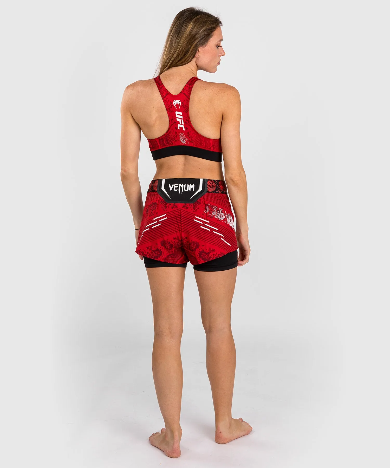 Brassière de sport pour Femmes UFC Adrenaline by Venum Authentic Fight Night - Rouge