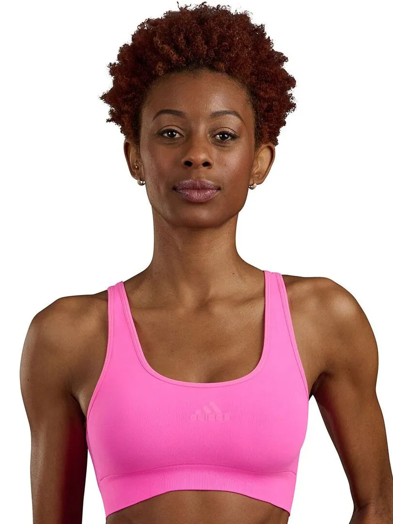 Brassière femme Active Seamless Adidas Sport - Rose