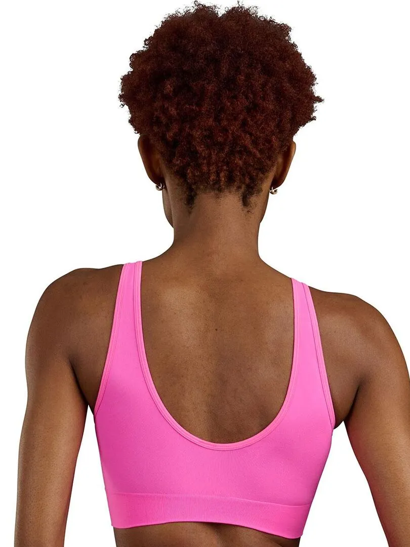 Brassière femme Active Seamless Adidas Sport - Rose