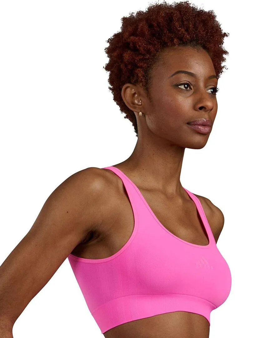 Brassière femme Active Seamless Adidas Sport - Rose