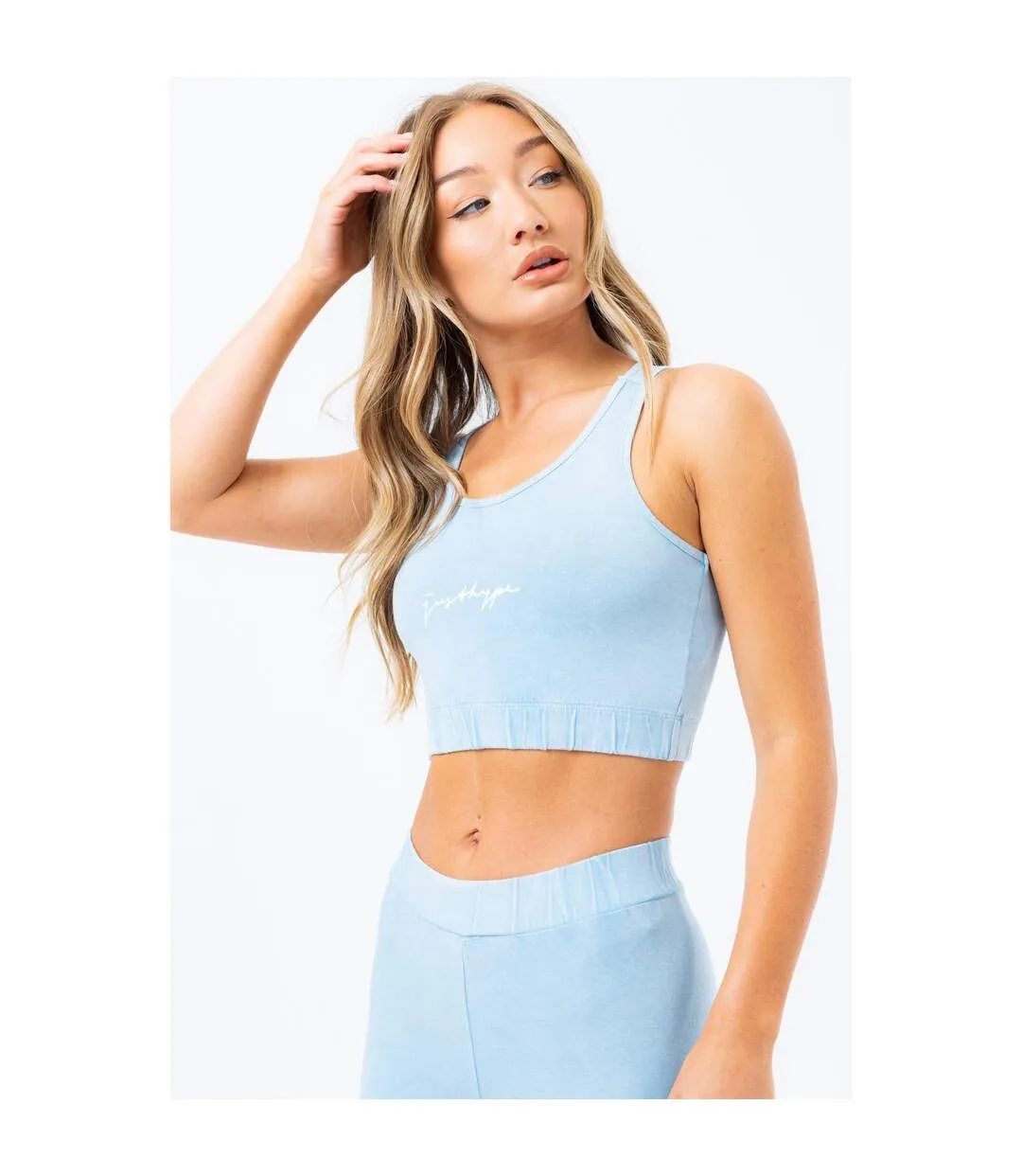 Brassière femme bleu Hype