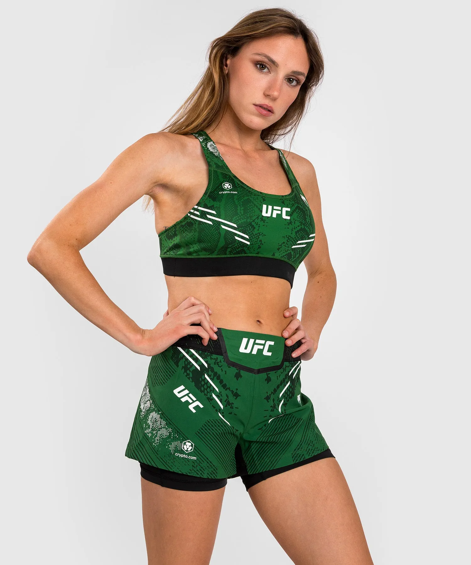 Brassière Femme UFC Authentic Adrenaline Fight Night By Venum - Vert