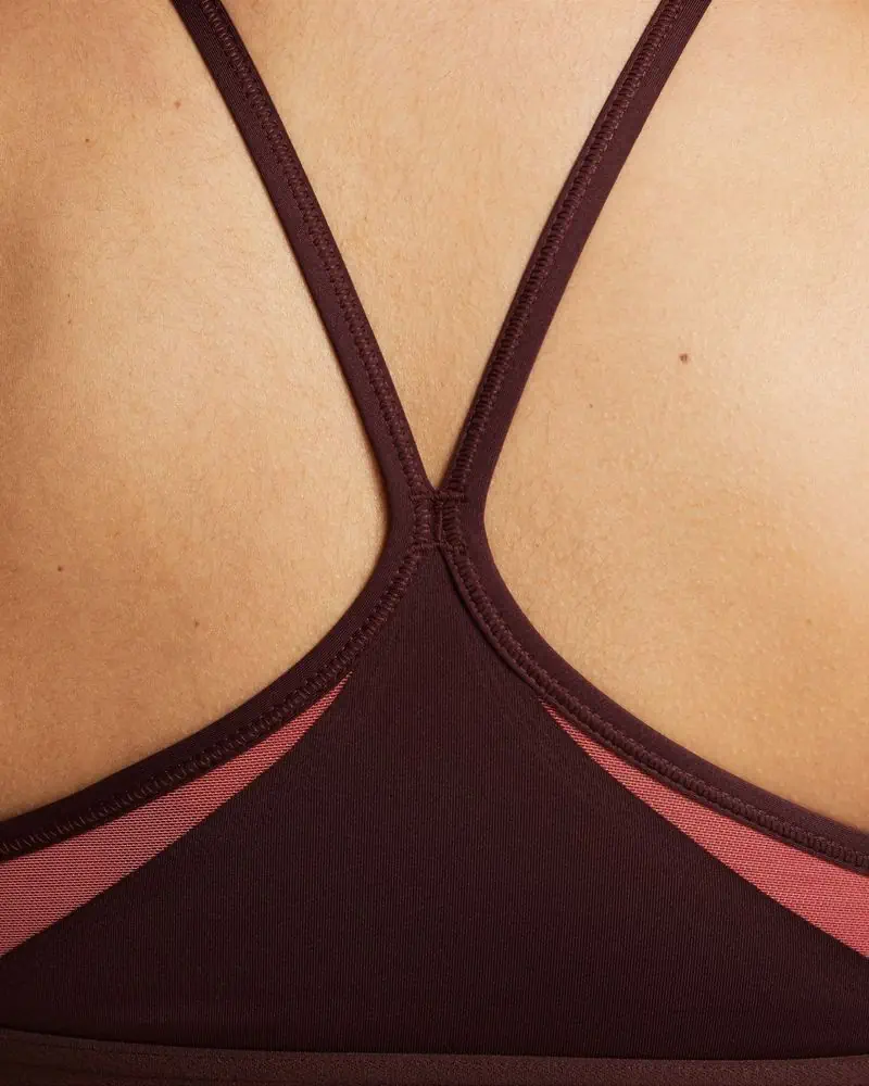 Brassière Nike Indy Bordeaux pour femme