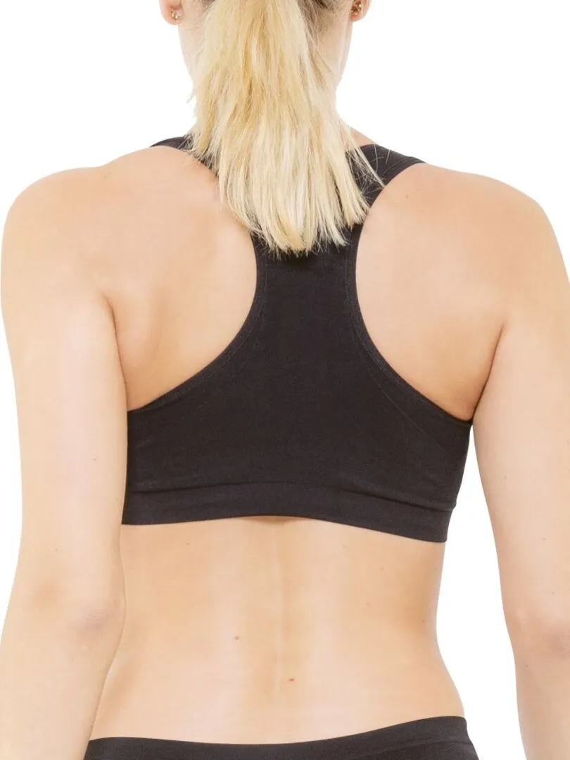 Brassière raffermissante noir Cellutex - Noir