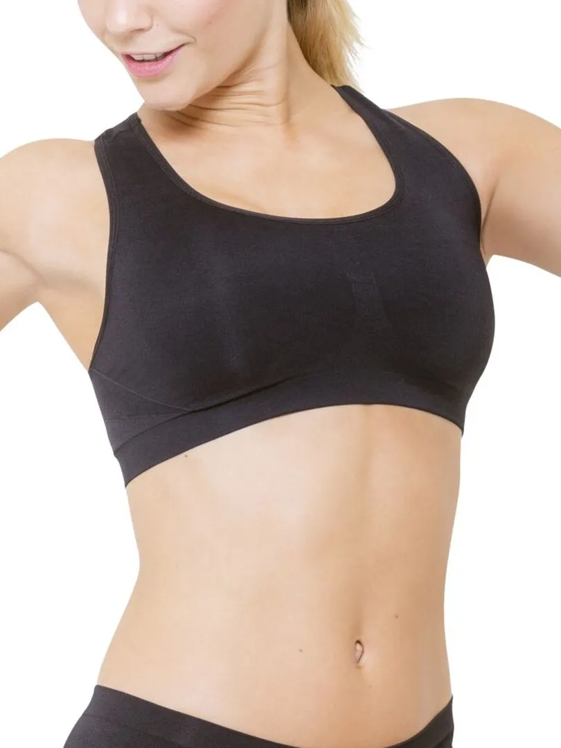 Brassière raffermissante noir Cellutex - Noir