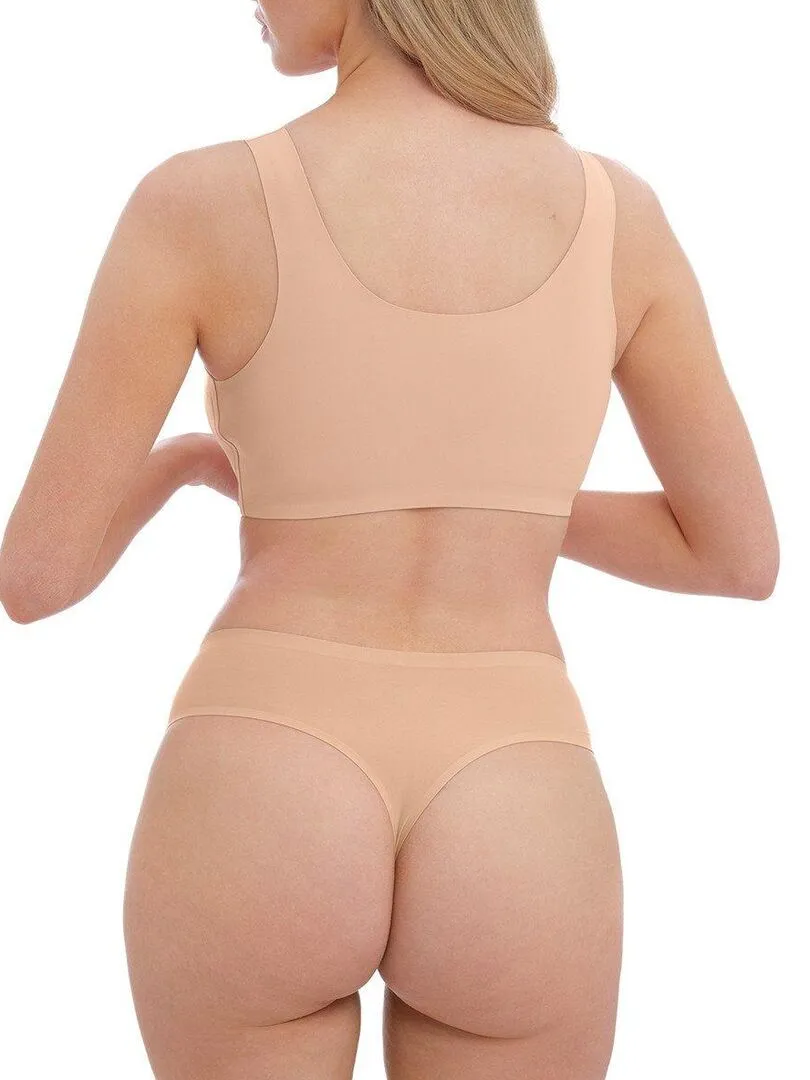 Brassière sans coutures coussinets amovibles Smoothease - Beige