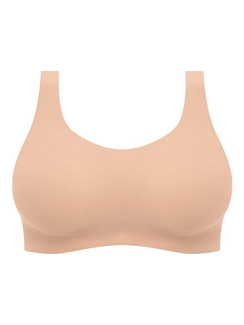 Brassière sans coutures coussinets amovibles Smoothease - Beige