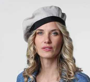 béret Français lin - Casquette Maison Berblanc