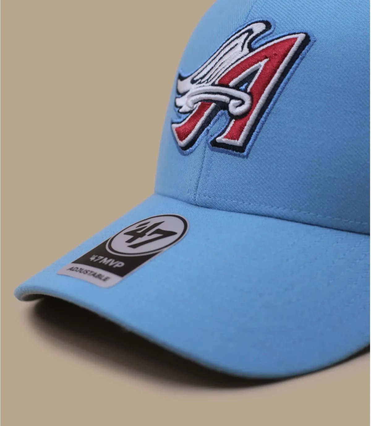 Casquette baseball LA Angels Cooperstown bleue - Casquette MLB LA Angels Cooperstown MVP columbia 47 Brand : Headict