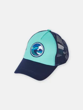 Casquette bleue pour garçon