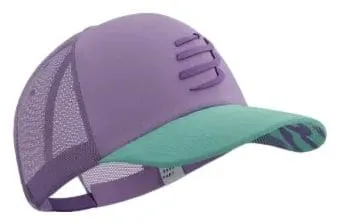 Casquette Compressport Trucker Cap Violet/Bleu