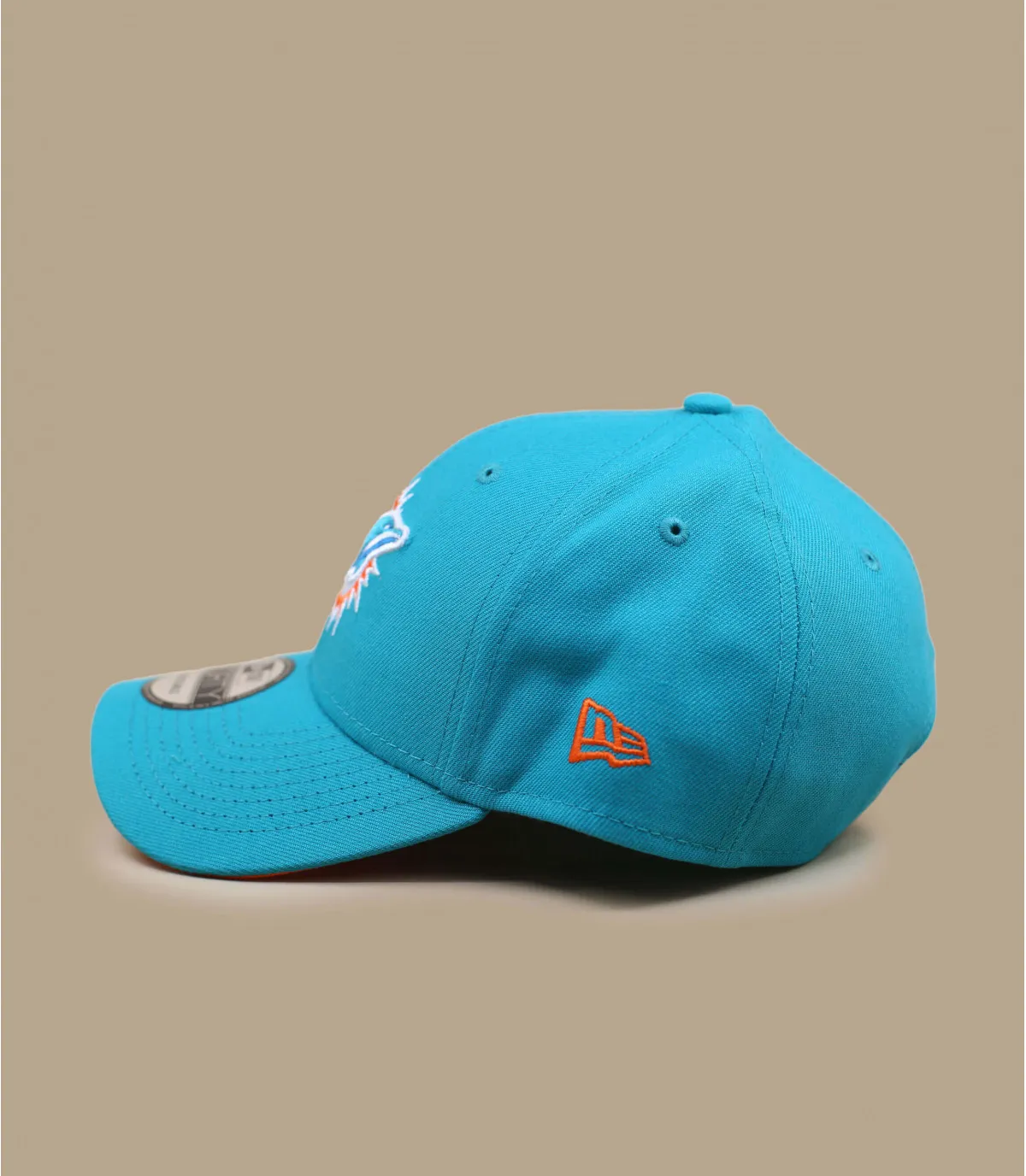 casquette curve Dolphins bleue - Casquette Miami Dolphins NFL The League  par New Era : Headict