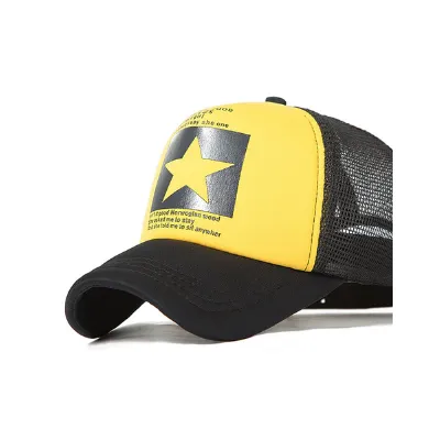 Casquette homme ALL STAR Black Yellow