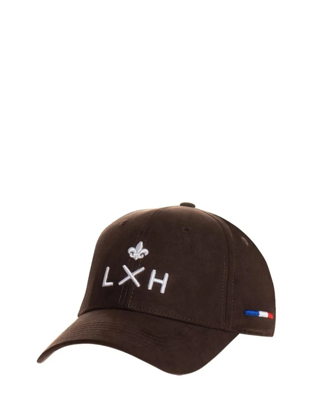 Casquette suedine LXH Ref 57633 marron