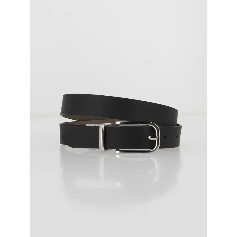 Ceinture en cuir basic large marron femme - Salsa  | wimod