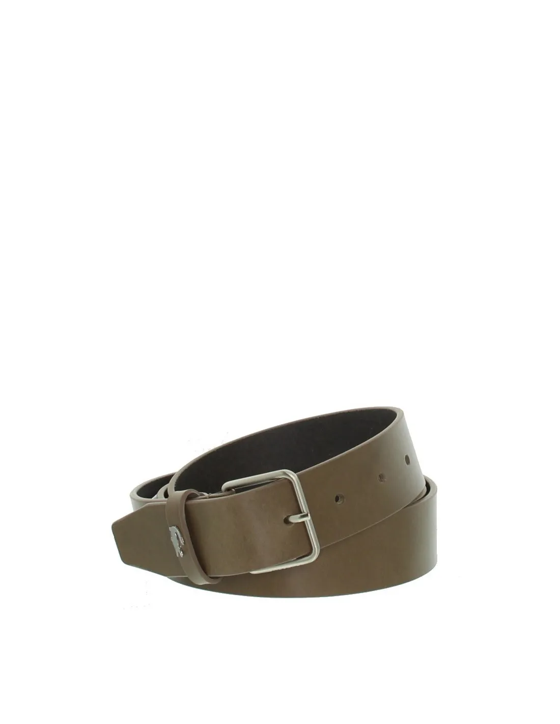 Ceinture Lacoste en cuir ref_cem42661 Marron clair