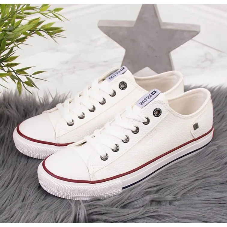 Chaussures, baskets Big Star W II274001 INT1555A blanche